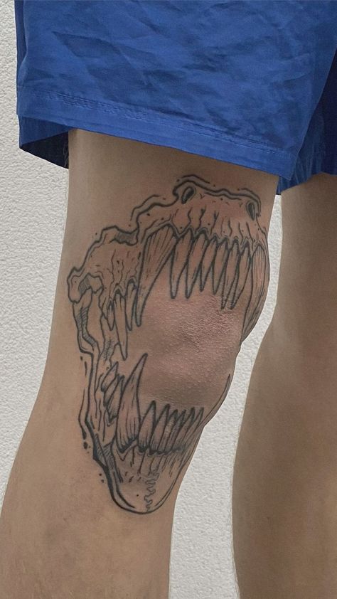 Fairy Tail Tattoo, Upper Leg Tattoos, Underground Tattoo, Thigh Tattoo Men, Upper Thigh Tattoos, Cupid Tattoo, Leg Tattoo Men, Stylist Tattoos, Knee Tattoo