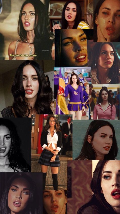 Jennifer's Body Aesthetic, Megan Fox Wallpaper, Fox Background, Megan Denise Fox, Selena Gomez Photoshoot, Feminine Energy Aesthetic, Preppy Girls, Marvel Superhero Posters, Jennifer's Body