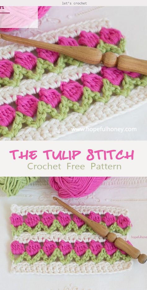 Awesome 3D Crochet Blanket – Craft Ideas - Handwerk Tulip Blanket Crochet, Tulip Crochet Pattern Free, Tulip Granny Square, Tulip Stitch Crochet, Crochet Flower Stitch, Tulip Stitch, Crochet Tulip, Crochet Flower Blanket, Crochet Mermaid Tail