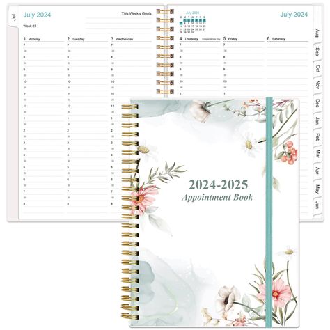 Undated weekly planner