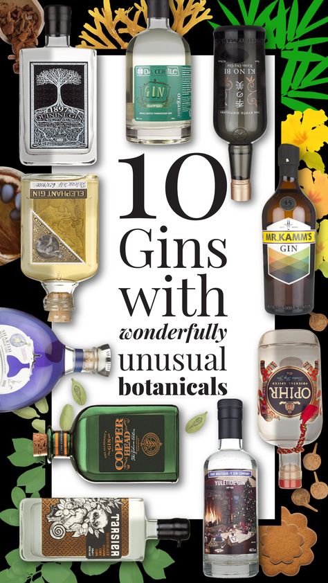 Gin Botanicals, Best Gin Cocktails, Distilling Alcohol, New Drink, Gin Recipes, Gin Tasting, Best Gin, Liqueurs Recipes, Gin Cocktail Recipes