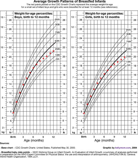 Formula Fed Vs Breastfed growth chart comparison.  Most doctors use charts based on formula fed infants. Baby Boy Weight Chart, Baby Weight Gain Chart, Baby Weight Chart, Boys Growth Chart, Formula Fed Babies, Baby Growth Chart, Weight Charts, Breastfed Baby