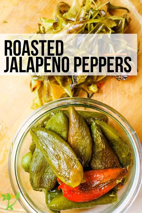 Check out How to Roast Jalapeno Peppers for that unique flavor and extra heat to your favorite meal or as the perfect addition to any salsa. Roasting Jalapenos In The Oven, Roasted Jalapeno In The Oven, Preserving Jalapenos, Roasted Jalapenos, Jalapeno Jam, Roasted Jalapeno, Mexican Meals, Jalapeno Recipes, Jalapeno Peppers