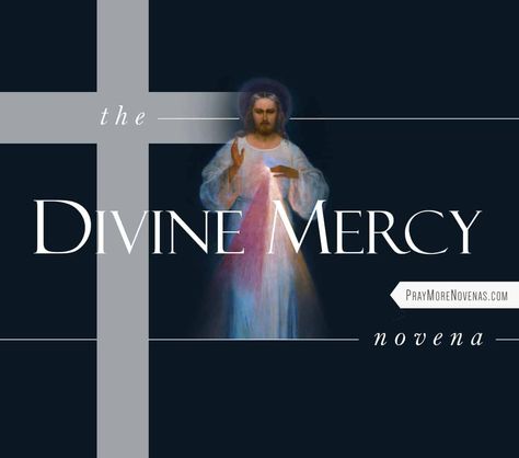 The Divine Mercy Novena leads up to the feast of Divine Mercy, the devotion given to us by Jesus through St. Faustina. Novena Prayers Catholic, Divine Mercy Novena, Divine Mercy Sunday, The Divine Mercy, Divine Mercy Chaplet, Liturgical Year, St Faustina, Novena Prayers, Pope John Paul Ii