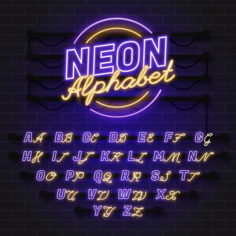 Neon Font, Jersey Font, Match Font, 2023 Ideas, Minimalist Font, Alphabet Font, Neon Style, Graffiti Lettering Fonts, Old English Font