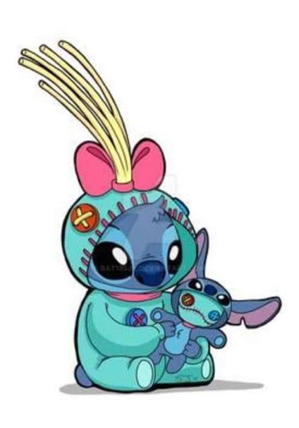 Scrump Drawing, Stitch Holding Scrump, I Hope