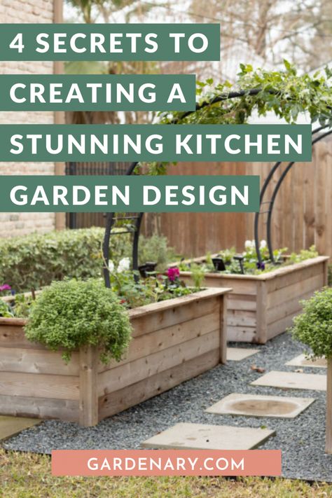 Vege Garden Design, Kitchen Garden Design, Vege Garden Ideas, Kitchen Courtyard, Raised Veggie Gardens, Home Vegetable Garden Design, Backyard Raised Garden, Garden Setup, Raised Bed Garden Design