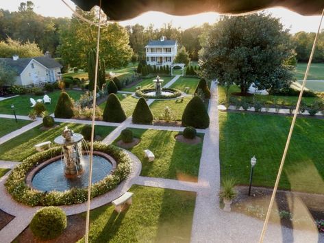 Garden view from Main House Room, Antrim 1844 Romantic Hideaways, Saranac Lake, Carroll County, Gate House, Venue Ideas, House Room, Beautiful Hotels, Ship Lap Walls, Maine House