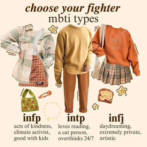 sweetcreature (@sweetcreaturep) posted on Instagram • Oct 6, 2020 at 3:49pm UTC Infp Intp, Choose Your Fighter, Preppy College, Intp Personality, Personality Psychology, Mood Clothes, Myers Briggs Type, Meet New People, Myers Briggs