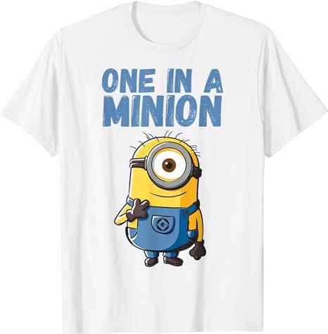 Shop for women's, men's and kids' fashion, beauty and home essentials online! We offer quality styles at the best price and in a sustainable way. Minion Drawing, One In A Minion, Yellow Minion, Despicable Me Minions, A Minion, Despicable Me, Girls Tshirts, Types Of Shirts, Minion