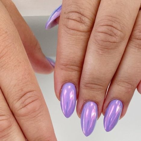 Monaco Nail Academy on Instagram: "Check out these stunning purple chrome nails by our Northland Mentor, Jess at @gloss.nails.nz! 💜✨ Totally in love with this shiny, futuristic vibe. Perfect for adding a touch of sparkle to any day.  What do you think? Ready to try this look? Let us know in the comments! 💅✨  #MonacoNailAcademy #PurpleChromeNails #NailArt #NailTechLife #ChromeNails #NailGoals #NorthlandNails #NailInspo #ShinyNails #NailTechHacks" Gloss Nails, Purple Chrome Nails, Purple Chrome, Nail Academy, Shiny Nails, Short Acrylic Nails Designs, Short Acrylic Nails, Chrome Nails, Purple Nails