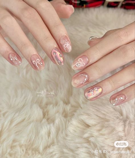 Short Japanese Nails, Rosé Nails Blackpink, Secret Nails, Unique Nail Art, Color For Nails, Hello Nails, Cute Simple Nails, Beauty Nails Design, 4th Of July Nails