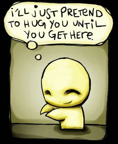 Imaginary hugs Amor Emo, Emo Cartoons, Emo Love, Cute Emo, Just Pretend, A Thought, Cute Love Quotes, Best Friend Quotes, Long Distance Relationship