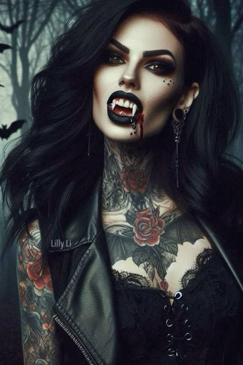 Intj Enneagram, Enneagram 6w5, Vampire Tattoo Designs, Vampire Beauty, Vampire Women, Sault Ste Marie Ontario, Halloween Maquillaje, Horror Things, Mbti Intj