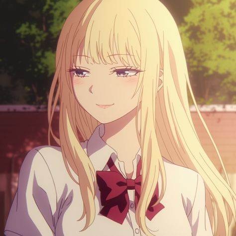 Honeyworks Icons, Blonde Anime Pfp, Blonde Anime Characters, As Told By Ginger, Anime Lyrics, Blonde Hair Girl, Digital Art Anime, Anime Profile, Cartoon Profile Pics