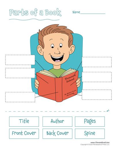 parts of a book worksheet Parts Of A Book Worksheet, Book Worksheet, Concepts Of Print, Parts Of A Book, Library Activities, Word Problem Worksheets, Learning Worksheets, Library Lessons, Book Names