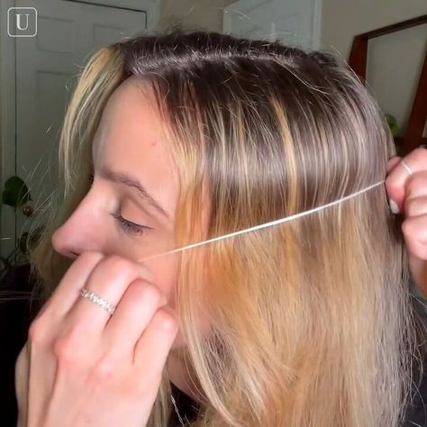 How To Fix Frizzy Hair Tips, No Heat Hairstyles For Frizzy Hair, How To Smooth Hair Flyaways, How To Smooth Frizzy Hair, How To Make Your Hair Look Fuller, Fine Frizzy Hair Hairstyles, Simple Hairstyles For Frizzy Hair, How To Tame Baby Hairs, How To Make Hair Look Fuller