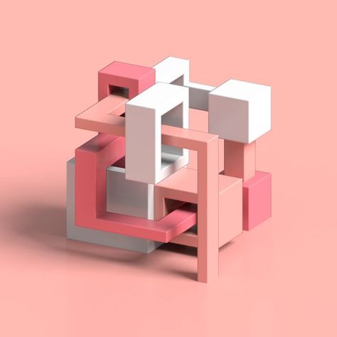 Prateek Vatash Cubes Architecture, Maquette Architecture, Conceptual Model Architecture, Concept Models Architecture, Conceptual Architecture, Origami Rose, Isometric Art, Isometric Design, Architecture Model Making