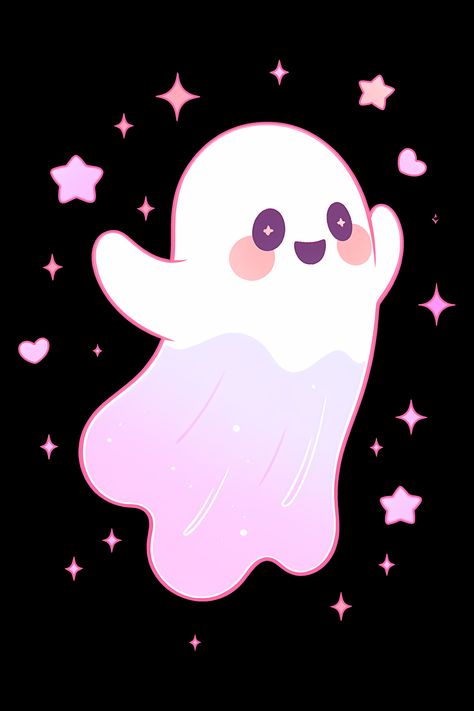 A cute pastel ghost for Halloween or everyday. #RedBubble #Ghost #Cute #Kawaii #Spooky #Halloween #Pastel Kawaii Graveyard, Kawaii Halloween Art, Spooky Doodles, Kawaii Spooky, Ghost For Halloween, Pool Drawing, Pastel Ghost, Kawaii Ghost, Ghost Cute