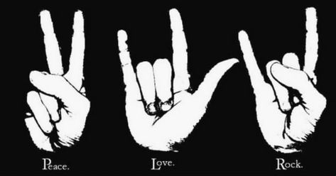 Star Quotes, Love Rocks, Rock N, Peace Love, Rock N Roll, Peace And Love, Peace Gesture, Rock And Roll, Okay Gesture