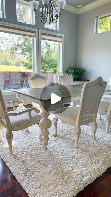 Jamie Blackwood | DIY & DECOR on Instagram: "Another client order in the books and I’m in love 😍 These table legs will never get old and the upholstered chairs pushed me out of my technical ability comfort zone. Got some new tools, learned some new techniques and have a very happy client with her 7-foot French country style dining table and chairs 🤗 . . . . . #diy #diyhome #diydiningtable #customdiningtable #upholstereddiningchairs #buildher #imadethis" Projects Around The House, Chairs Diy, Custom Dining Tables, Style Dining Table, Diy Dining Table, Dining Table And Chairs, New Tools, French Country Style, July 16