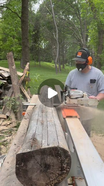 Granberg Chainsaw Mill, Alaskan Chainsaw Mill, Diy Sawmill, Saw Mill Diy, Homemade Chainsaw Mill, Portable Chainsaw Mill, Chainsaw Mill, Saw Mill, Spalted Maple