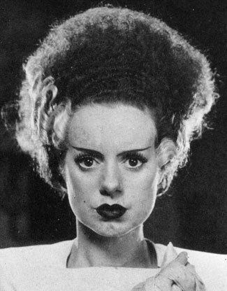 frankenstein's bride portrait | Recent Photos The Commons Getty Collection Galleries World Map App ... Frankenstein Makeup, Bride Of Frankenstein Costume, Frankenstein Bride, Elsa Lanchester, Frankenstein Costume, Frankenstein Art, Carolyn Jones, Frankenstein's Monster, Classic Horror Movies