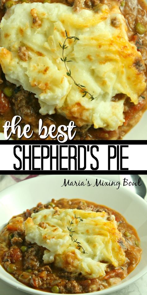 Everyone loves The Best Shepherd's Pie recipe. The combination of ingredients is just like perfect harmony in your mouth. Shepherds Pie Recipe Pioneer Woman, Best Shepherds Pie Recipe, Chicken And Rice Casserole Recipe, Shepards Pie Recipe, Pie Chicken, Recipe Menu, Shepherd's Pie Recipe, Puppy Chow Recipes, Pot Recipes Healthy