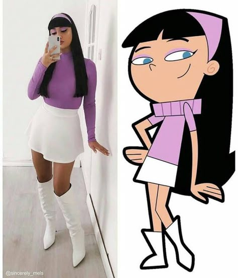 Blog da Renata Princess : Looks pro dia a dia inspirados em desenho animado Trixie Tang, Badass Halloween Costumes, Bff Halloween Costumes, Trio Halloween Costumes, Halloween Costumes For 3, A Cartoon Character, Halloween Coustumes, Cartoon Cosplay, Diy Kostüm