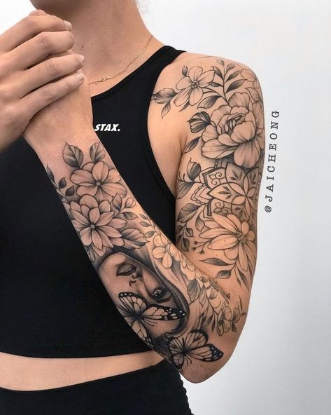 Mujeres Tattoo, Tattoos, Flowers, Pins