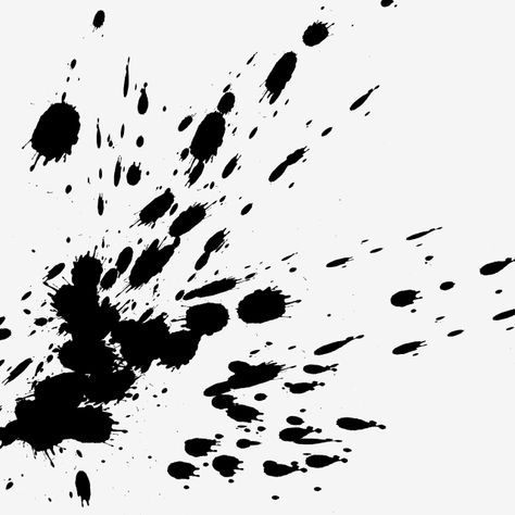 Ink Splatter Png, Black Paint Splatter, Shape Png, Ink Splash, Ink Doodles, Black Splash, Black Png, Brush Background, Cartoon Character Tattoos