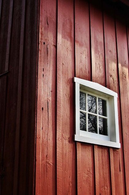 Scandinavian Window, Board Batten Siding, Barn Windows, Barn Window, Mini Barn, Board Batten, Barn Siding, Window Siding, Tell Me Why