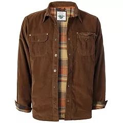 Gioberti Men's Corduroy Shirt Jacket with Flannel Lining Flannel Lined Jacket, Men’s Plaid Shirt, Men’s Fall Clothing, Mens Boho Fashion, Jake Fashion, Heritage Style Men, Frank Hardy, Mens Work Jacket, Corduroy Shirt Jacket