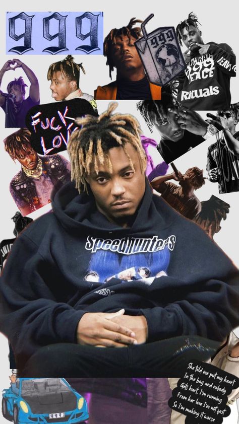 #if you like juice WRLD here’s a wallpaper S A Wallpaper, Juice Wlrd, Juice Wrld Wallpaper, Rapper Wallpapers, Comics Style, Just Juice, Rapper Art, A Wallpaper, Comic Styles