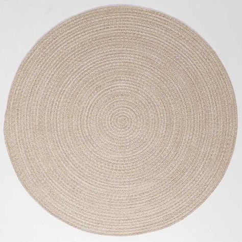 Woven Cable Indoor/Outdoor Rug Greenhouse Dining, Moving Inspiration, Round Outdoor Rug, All Modern Rugs, Solid Color Rug, Circle Rug, Indoor Outdoor Rug, Subtle Textures, Outdoor Rug