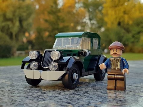 Lego Vintage Car, Lego Auto, Lego Truck, Micro Lego, Lego Custom Minifigures, Awesome Lego, Amazing Lego Creations, Lego Minifigs, Lego Mocs