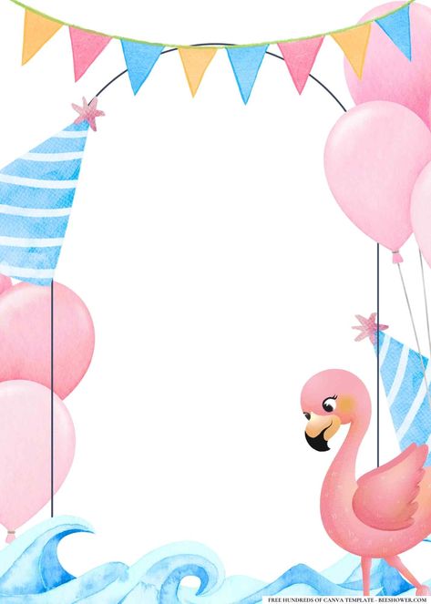 Nice 22+ Baby Flamingos Baby Shower Invitation Templates Tropical Flamingo Party, Threenager Party, Flamingo Invitation, Free Printable Baby Shower Invitations, Flamingo Themed Party, Flamingo Baby Shower, Tropical Flamingo, Tropical Scent