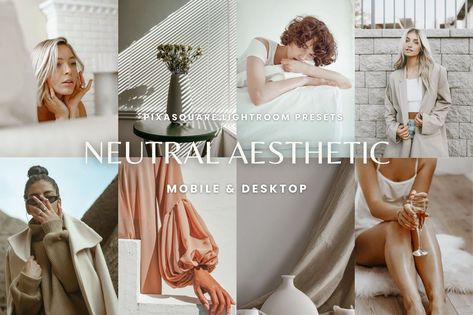 Neutral Aesthetic Lightroom Presets Light Presets, Aesthetic Lightroom Presets, Instagram Presets, Neutral Aesthetic, Dull Colors, Mac Pc, Mobile Presets, Lightroom Presets Mobile, Lightroom Mobile