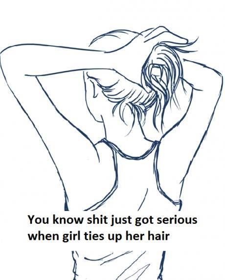 hair tied up Hair Meme, Girls Tie, Funny Photo, Makes Me Laugh, Too Funny, True Story, Bones Funny, Up Hairstyles, True Stories