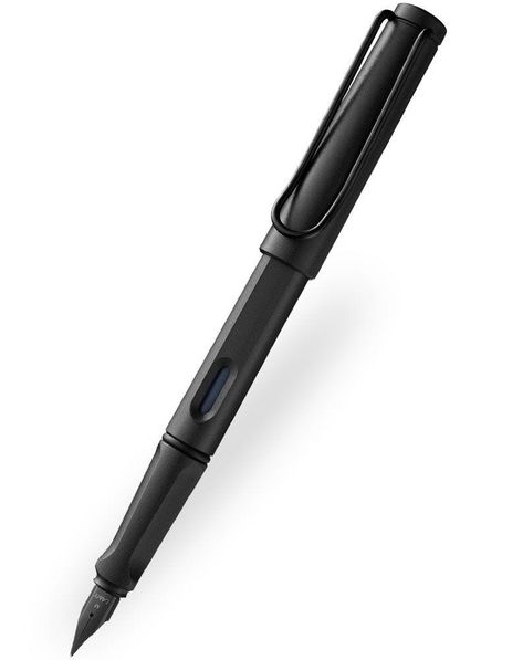 Lamy Safari All Black 2018 Special Edition Lamy Fountain Pen, Lamy Safari, Fountain Pens, Fountain Pen, All Black, Pen, Travel, Quick Saves, Black