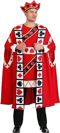 King Of Hearts Costume, Card Costume, Costume For Men, Heart Costume, Alice In Wonderland Costume, Wonderland Costumes, Red Tunic, Suit Pattern, Black Pants Men