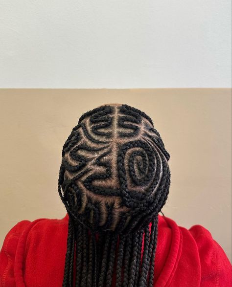 Crazy Braids Hairstyles, Crazy Braids, Freestyle Braids, Cornrows Natural Hair, Cute Box Braids, Shaved Side Hairstyles, Braids For Black, Big Box Braids, Big Box Braids Hairstyles