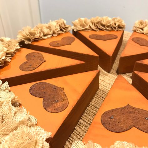 Excited to share the latest addition to my #etsy shop: Back in stock! Pumpkin pie anyone? Wood pumpkin pie slices. Fall Wooden decor. Tiered tray wood decor. Thanksgiving decor. Thanksgiving tray Wood Pumpkin Pie Slice, Fall Wooden Decor, Thanksgiving Tray, Rusty Tin, Pie Slice, Tray Wood, Wood Pumpkins, Decor Thanksgiving, Burlap Flowers