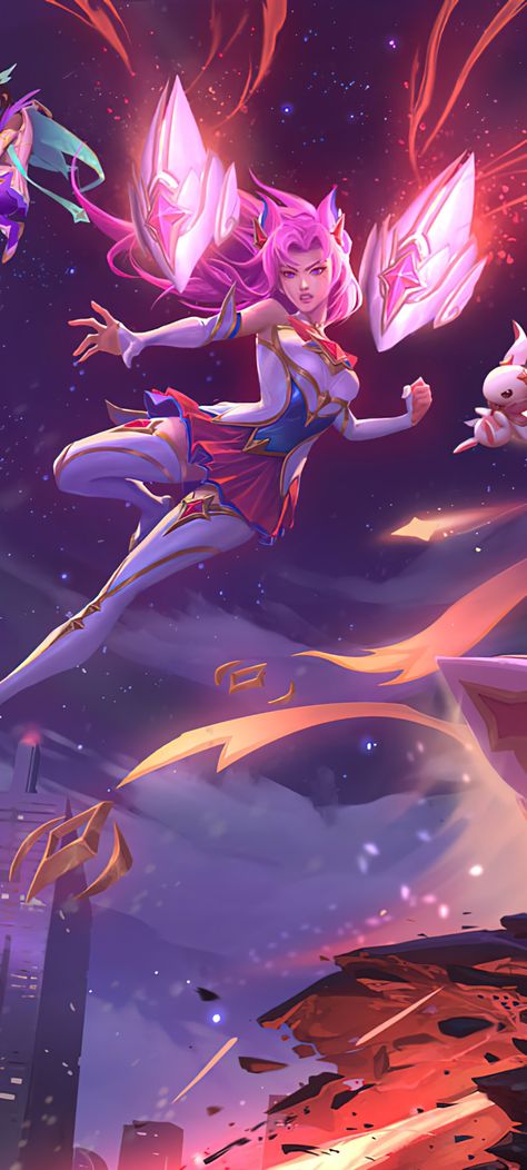 Kai'sa Wallpaper, Star Guardian Wallpaper, Star Guardian Kaisa, Kaisa Lol, Kaisa Wallpaper, League Of Legends Kaisa, Kai'sa League Of Legends, Wild Rift, Lol Champions