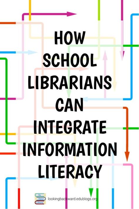 How School Librarians Can Overcome the Obstacles of Info-Lit Integration School Library Highschool, Mystery In The Library, Elementary School Libraries, Library Literacy Activities, Information Literacy Lessons, Library Programming For Adults, Secondary School Library, High School Library Activities, School Library Organization