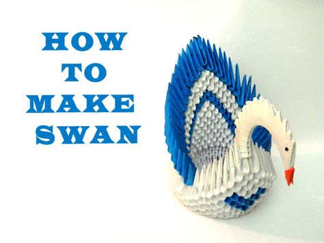 3d Origami Swan, Origami Car, Origami Yoda, Origami Bookmarks, Origami Swan, Origami Videos, Origami And Quilling, Origami For Beginners, Origami Dragon