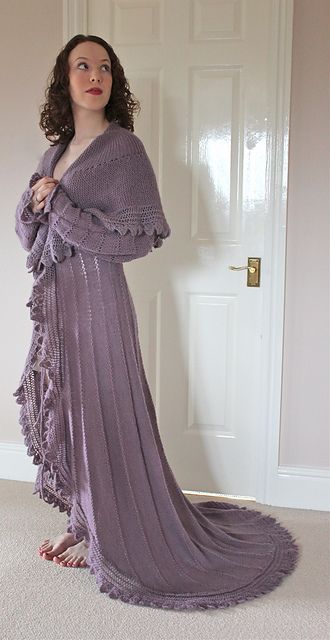 Dressing Gown Pattern, Vintage Construction, Nightgown Pattern, Table Vanity, Stash Buster, Knit Wear, Gown Pattern, Makeup Table, Crochet Coat