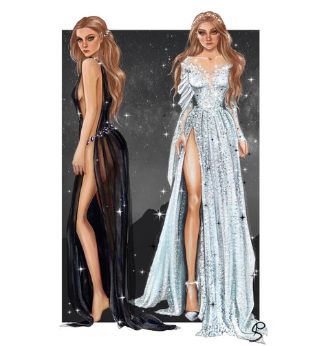 Help Illustration, Court Outfit, Sarah Maas, Feyre And Rhysand, Acotar Series, Court Dresses, A Court Of Wings And Ruin, Sarah J Maas Books, A Court Of Mist And Fury