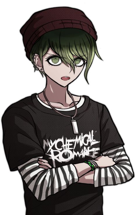 Danganronpa Scene Kid Au, Scene Danganronpa, Rantaro Amami, Trigger Happy Havoc, Scene Kids, Danganronpa V3, Danganronpa Characters, Video Game Characters, So Cool