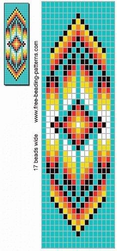 Indian Beadwork, Native American Beadwork Patterns, Native Beading Patterns, Native American Patterns, Bead Loom Pattern, Loom Bracelet Patterns, Motifs Perler, Native American Crafts, Beading Patterns Free